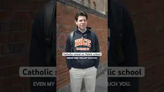 Catholic school vs. Public school #shorts @ASAPRoffe