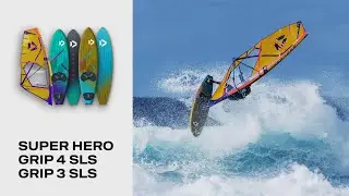 Grip 4 SLS & Grip 3 SLS - fully dedicated quad and tri wave board | DUOTONE Windsurfing