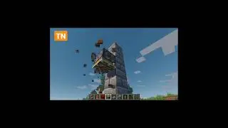 Minecraft Swords Stuck in Stone Trick #shorts