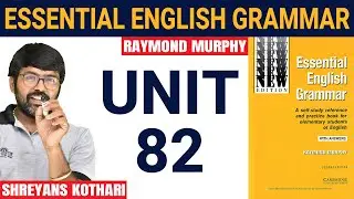 #82 Essential English Grammar by Raymond Murphy | Raymond Murphy English Grammar (Unit 82)