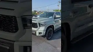 PRACTICALLY NEW! 2021 TOYOTA TUNDRA TRD PRO Lunar Rock!