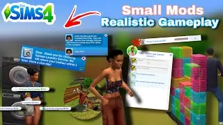 Small Mods for Realistic game play ✨WITH LINKS ✨ | The Sims 4