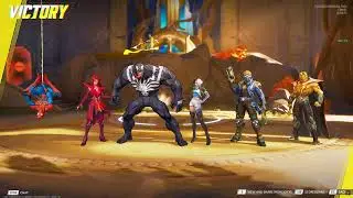 First match on Marvel Rivals