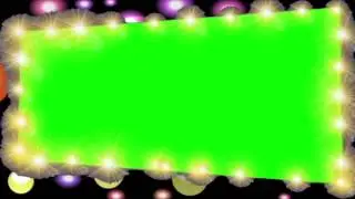 Show Stage Lights Animated Moving Green Screen Background