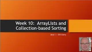 Java1-10 ArrayLists and Sorting - Demo1
