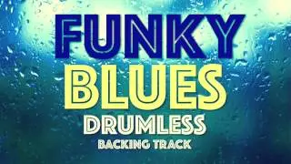 Funk Blues Drumless Backing Track 120 bpm