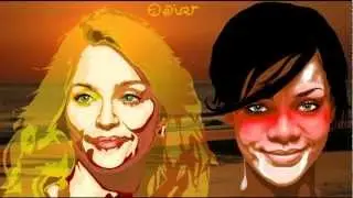 MADONNA - RHIANNA naked life 