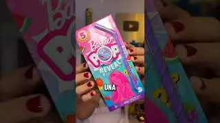 BARBIE sorpresa!😱❤️🧃 #abriendojuguetes #hellomon #juguetes #barbie #shorts