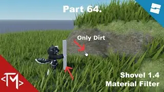 Roblox Studio Tutorials – Part 64. – Shovel 1.4 Material Filter