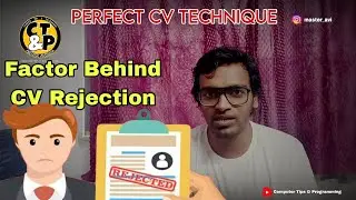 Resume Rejection factor #resume #technical #ct&p #ctandp #cv  computer tips and programming
