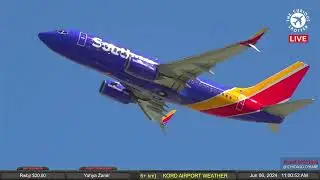 🔴LIVE from Chicago O'Hare - Windy day | Streamed on June 6