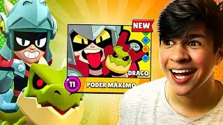 o DRACO NÍVEL 11 DERRETE os INIMIGOS com o DRAGÃO!