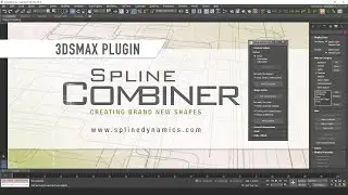 Introducing Spline Combiner 3dsMax plugin