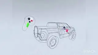 Lamborghini Sketch in GravitySketch