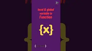 local and global variables in javascript functions | #javascript tutorial in 1 minutes