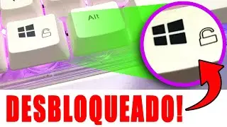 Cadeado na tecla do Windows - Tecla Windows está bloqueada com cadeado como desbloquear o cadeado