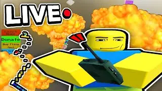 NEW UPDATE TO MY ROBLOX GAME!! PLAYING WITH VIEWERS JOIN NOW!!!