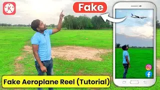 Fake Aeroplane Reel Editing Tutorial💥 Kinemaster Fake Aeroplane Editing | Kinemaster Editing 2024