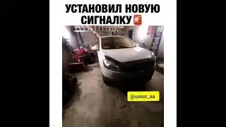 Установил новую сигналку)))