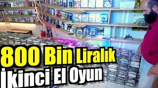 800 Bin Liralık Oyun 1 Yılda Satın Aldığımız ikinci EL PS3 Oyunları biraz ASMR ile
