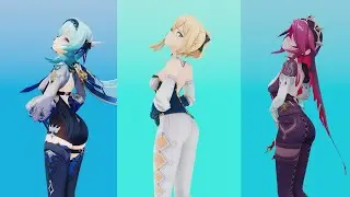 Eula Jean Rosaria | Body on my mind 【Genshin Impact 原神 | MMD】