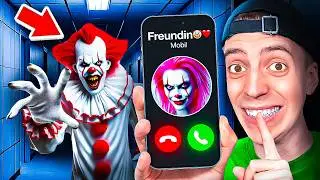 ich durchsuche HEIMLICH das HANDY vom HORROR CLOWN! 😳🤡 (gefährlich)