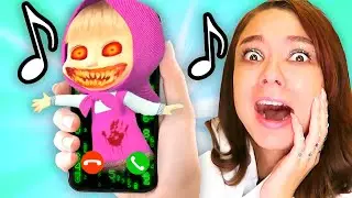 СТРАШНАЯ ПЕСНЯ МАША и МЕДВЕДЬ! НЕ СЛУШАЙ ЭТИ ПЕСНИ В 3 ЧАСА НОЧИ! *песни про машу и медведя*