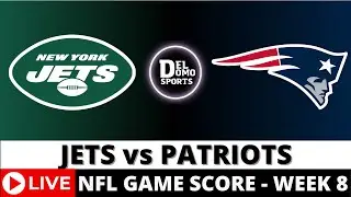NEW YORK JETS VS NEW ENGLAND PATRIOTS LIVE 🏈 NFL Game Score Play-by-Play Week 8 - OCT 27, 2024