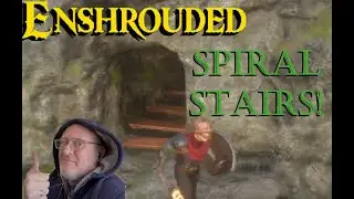 ENSHROUDED SECRET BUILD TECH: How to Build Spirals and Circles. Example Spiral Staircase