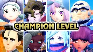 Pokémon Scarlet & Violet - All Gym Leader Battle Rematch