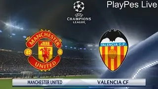 PES 2018 - MANCHESTER UNITED vs VALENCIA CF - Full Match & LUKAKU 2 Goals - PC Gameplay 1080p HD