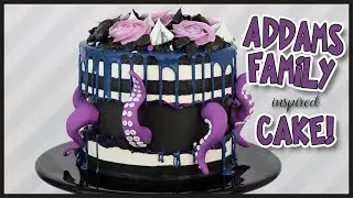 Addams Family Fault Line Cake | Renee Conner