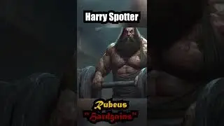 Rubeus "Hard Gains". -  Harry Spotter! #shorts