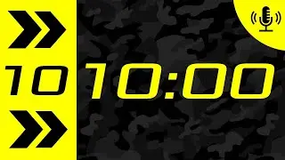 ЗВУКОВОЙ СЕКУНДОМЕР 10 МИНУТ С ОТЛОЖЕННЫМ СТАРТОМ 10 СЕКУНД