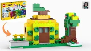 MINECRAFT PUMPKIN FARM Lego classic 11033 ideas Halloween How to build