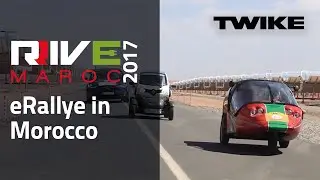 eRallye in Morocco 2017 by electric threewheeler TWIKE