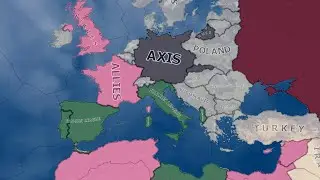 What If Italy Did Not Join The Axis? | HOI4 Timelapse
