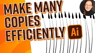 How To Copy And Randomize Efficiently In Illustrator