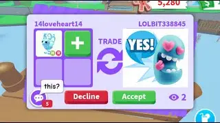WOAH 😲 HUMONGOUS WIN FOR NEON FLEUR DE ICE 😍😱 BEST OFFERS 😎 Adopt Me - Roblox