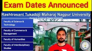 RTM Winter Exam Dates Announced| NagpurUniversity |RTMNU Exam 2021-22 Pattern|Online |Offline #NITE
