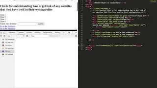 Find Links of any website using JS