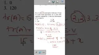CSIR NET MATHEMATICS:Solved question paper