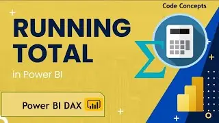 running total in power bi dax || power bi dax interview questions