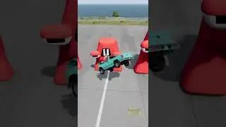 All SIZE ALPHABET LORE VS Pick Up Truck #shorts