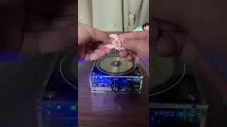 A man-made lightning toy in the hands of a musical Tesla coil #kibtoy #funny #toy #kiddietoys