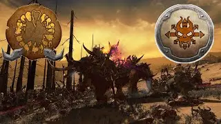 Скраг Мясник vs Вульфрик Странник: Эпичная PvP битва 4х4: Immortal Empires. Total War Warhammer 3