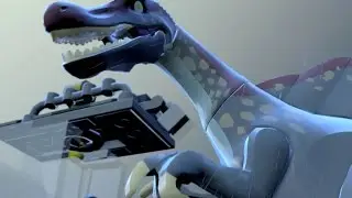LEGO Jurassic World - 100% Level Guide #20 - The Bird Cage (All 10 Minikits/Amber Brick)