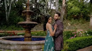 Touching First Look Between Bride and Groom // California Outdoor Wedding // Cinematic Wedding Film