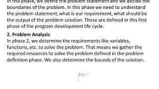 program development cycle and flowchart