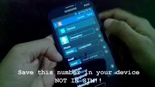 How To Add An Emergency Contact Number In  An Android Device